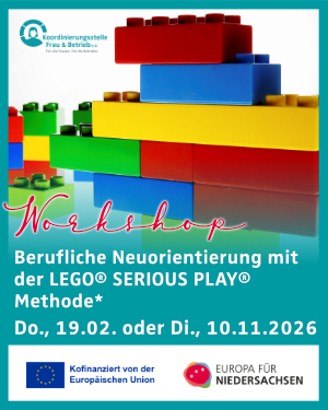 Berufliche Neuorientierung mit der  LEGO® SERIOUS PLAY® Methode*
