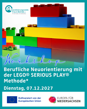 Berufliche Neuorientierung mit der  LEGO® SERIOUS PLAY® Methode*